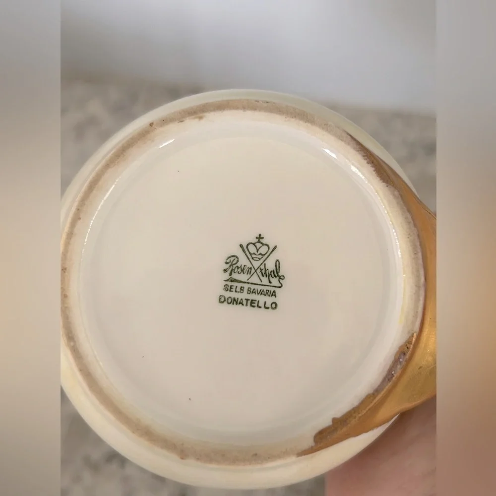 Vintage Rosenthal Selb Bavaria Donatello Creamer